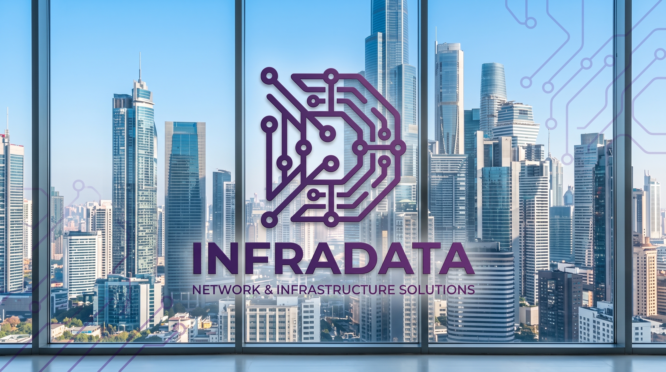 INFRADATA Building Background